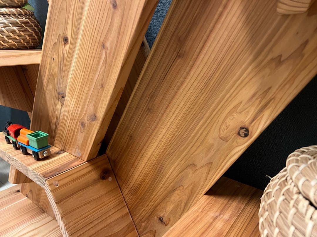 【在庫整理】 シェルフ アガベ 杉 90cm 30cm 105cm