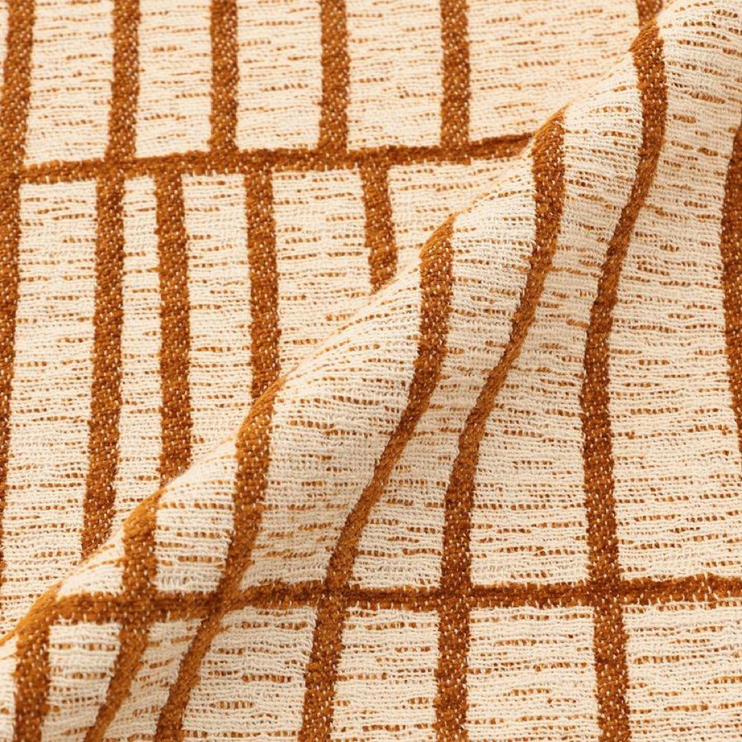 ACTUS／アクタス ジャガード 織 ブランケット