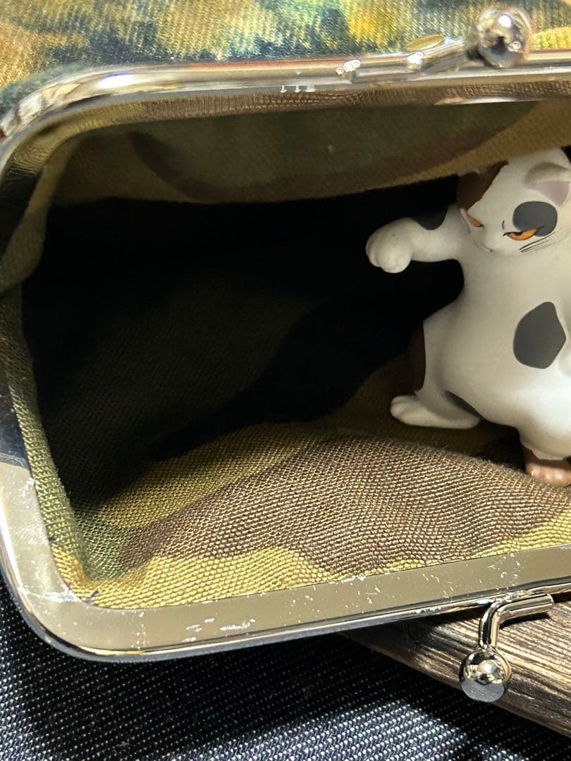 コラボ‼️さゆり染めがま口ちゃん　No.805