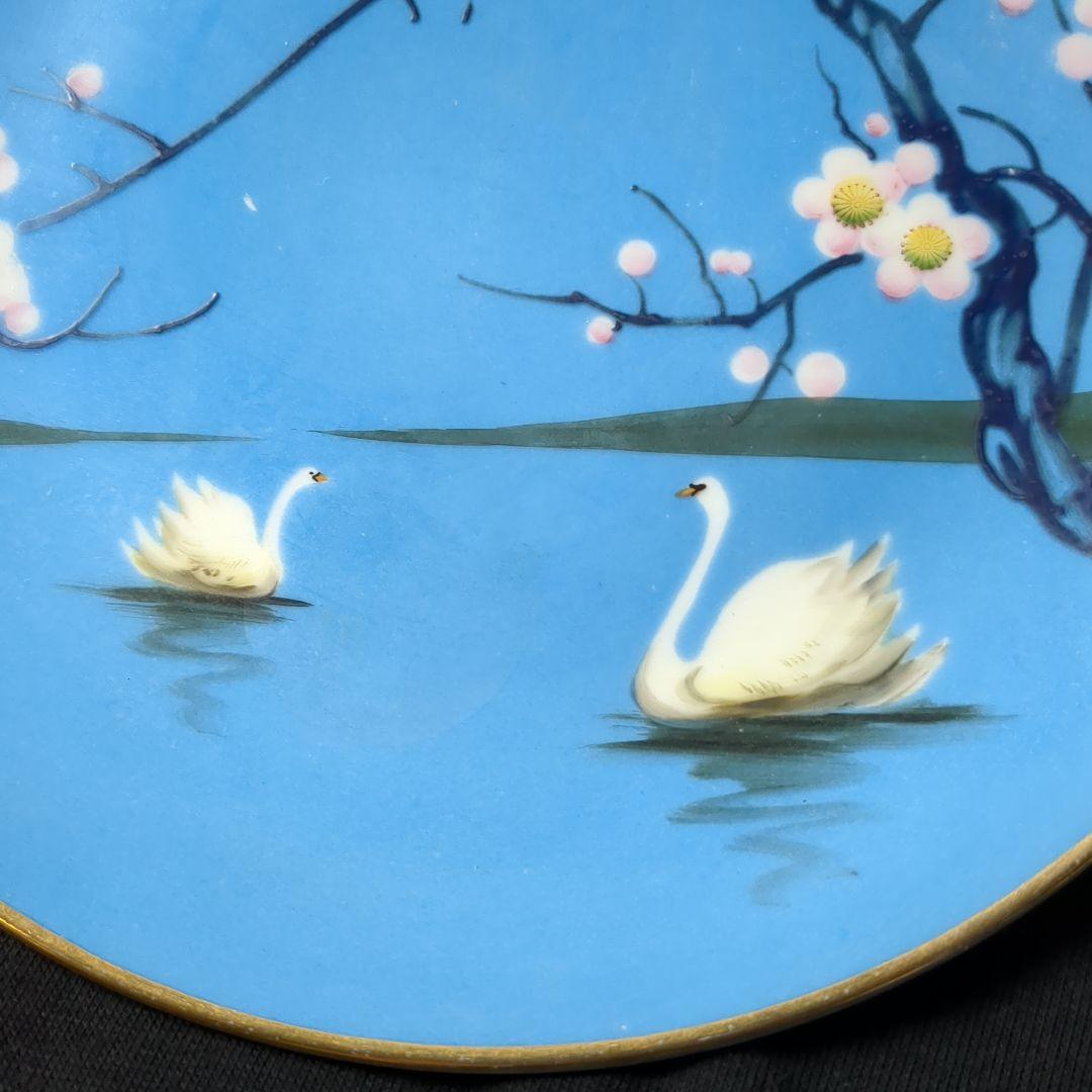 お値下げ オールドノリタケ 白鳥 絵皿 - メルカリ
