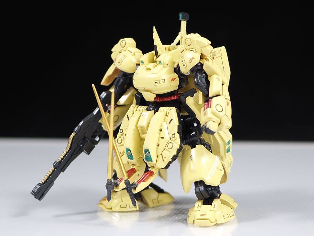 ガンダムアーティファクト ジ・O ジオ 全塗装 完成品 ケース付き