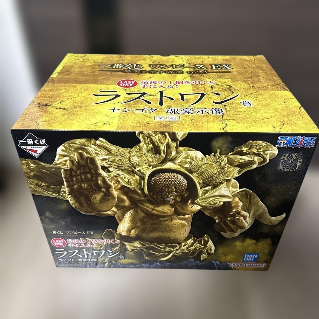 ONEPIECE 一番くじ ラストワン センゴク 魂豪示像 - メルカリ