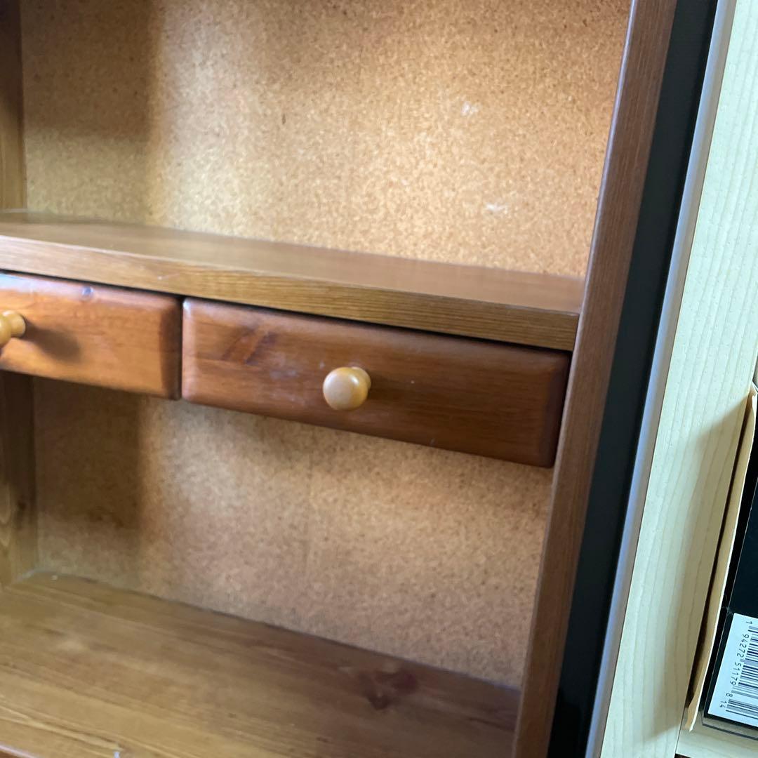 ハート チェスト キャビネット 棚 上部分 北欧 ２個１セット 収納家具