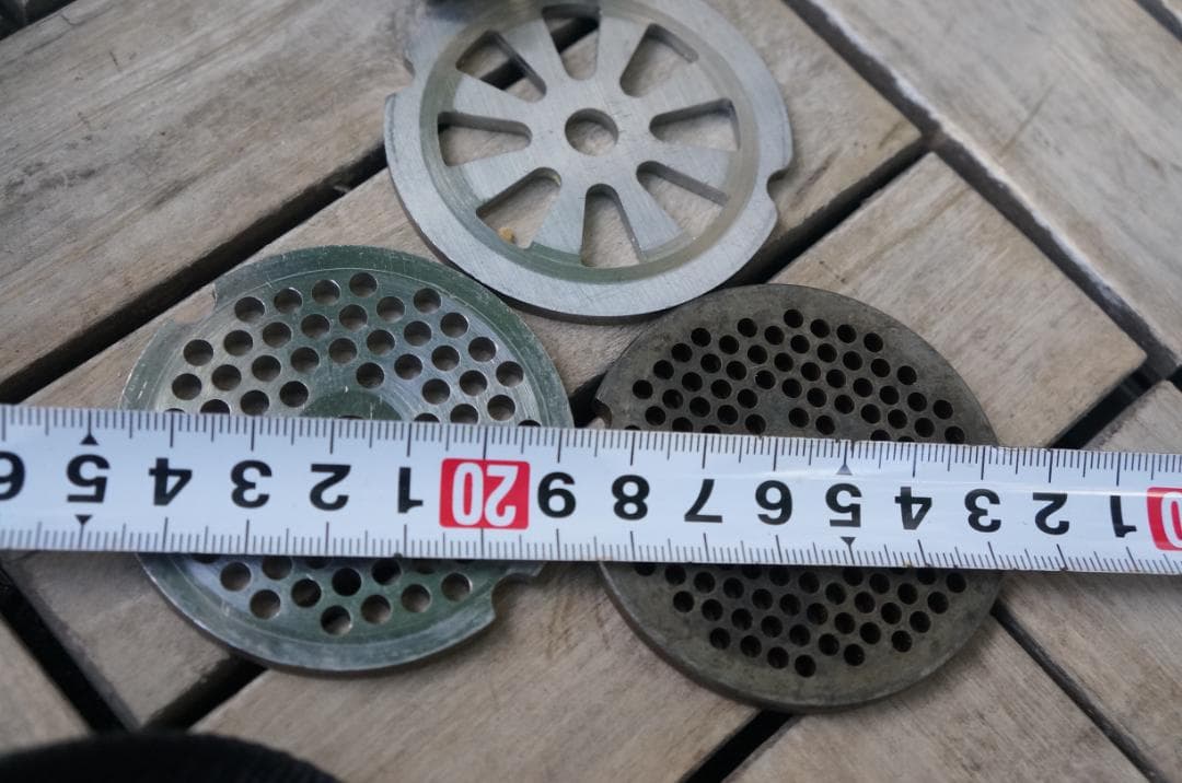 大道産業 ベリタス家庭用 電動ミートチョッパー S-10型プレート3種訳アリ品