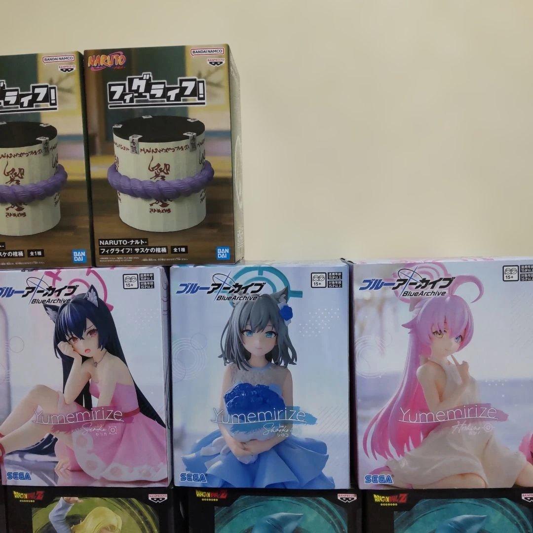 最新プライズフィギュア ヒロアカ アメコミ ナルト ブルアカ ゴジラ