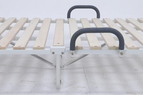 【新品・送料無料】ワンタッチスノコベッド（桐）