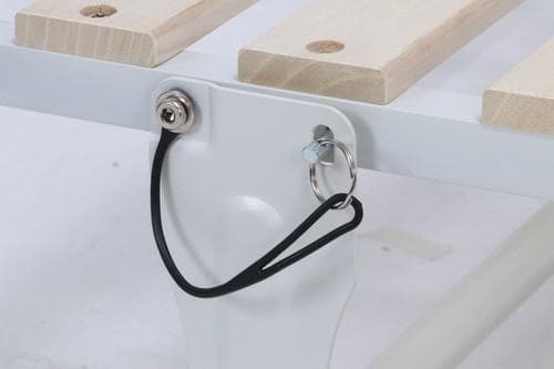 【新品・送料無料】ワンタッチスノコベッド（桐）