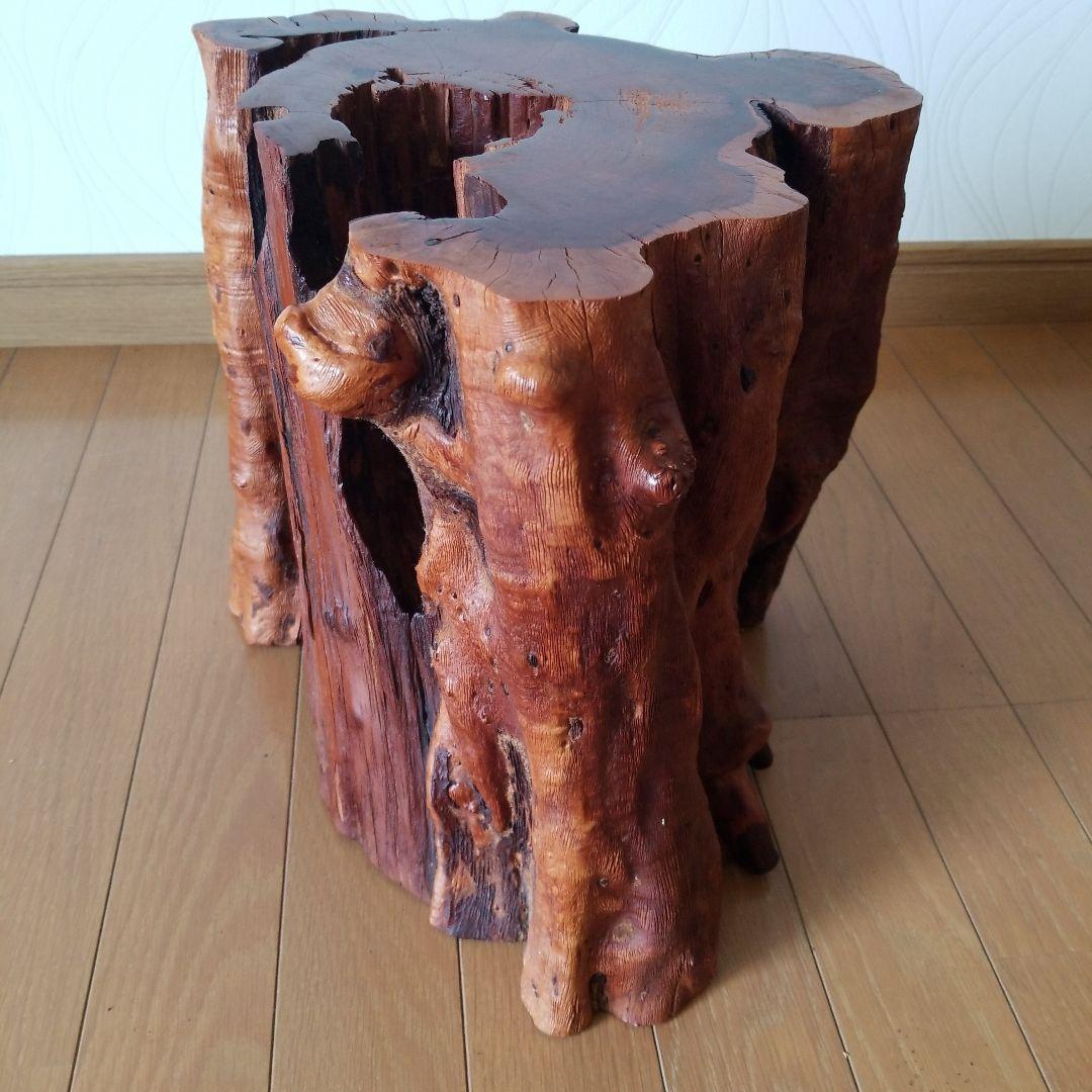 オブジェ置物　アート《ユーカリの古木》稀少！》