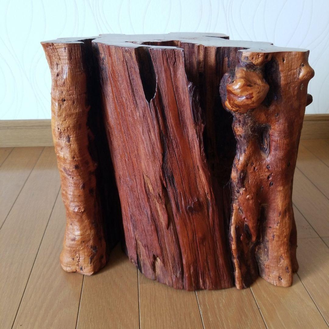 オブジェ置物　アート《ユーカリの古木》稀少！》