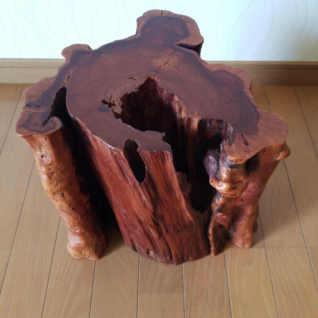 オブジェ置物　アート《ユーカリの古木》稀少！》