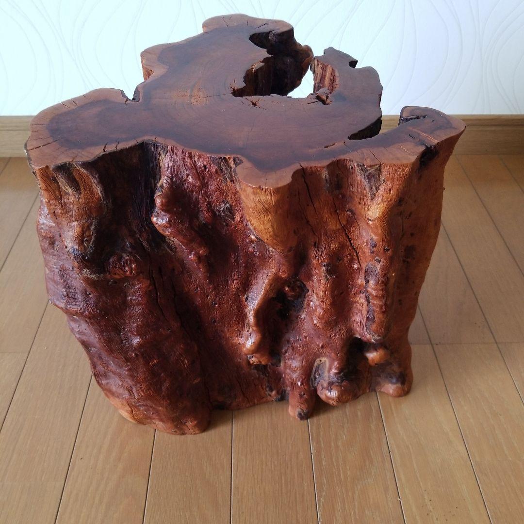 オブジェ置物　アート《ユーカリの古木》稀少！》