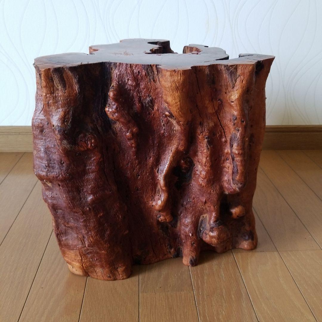 オブジェ置物　アート《ユーカリの古木》稀少！》