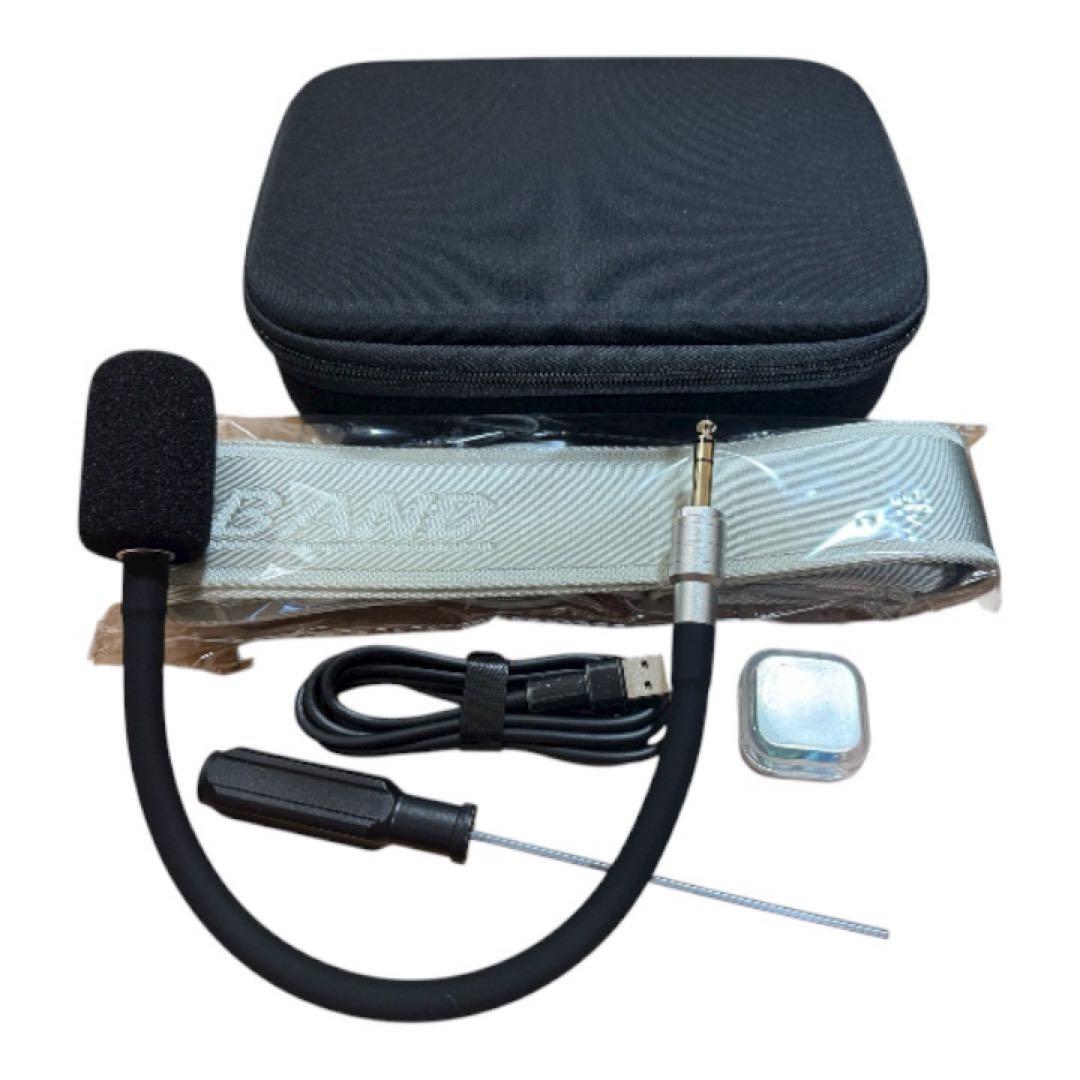 エアロバンドギター白 AeroBand Guitar(ケース＋マイク付） - メルカリ