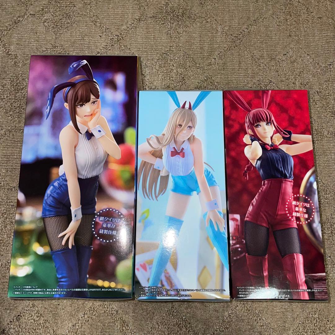 チェンソーマン　パワー、コベニ、マキマフィギュア3点セット