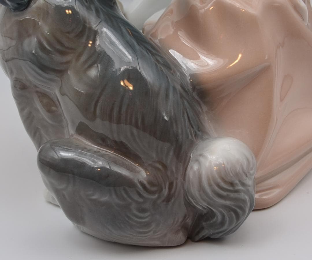 食事の時間　＃1334　★リヤドロ　スペイン　光沢仕上　ポーセリン　ヴィンテージ