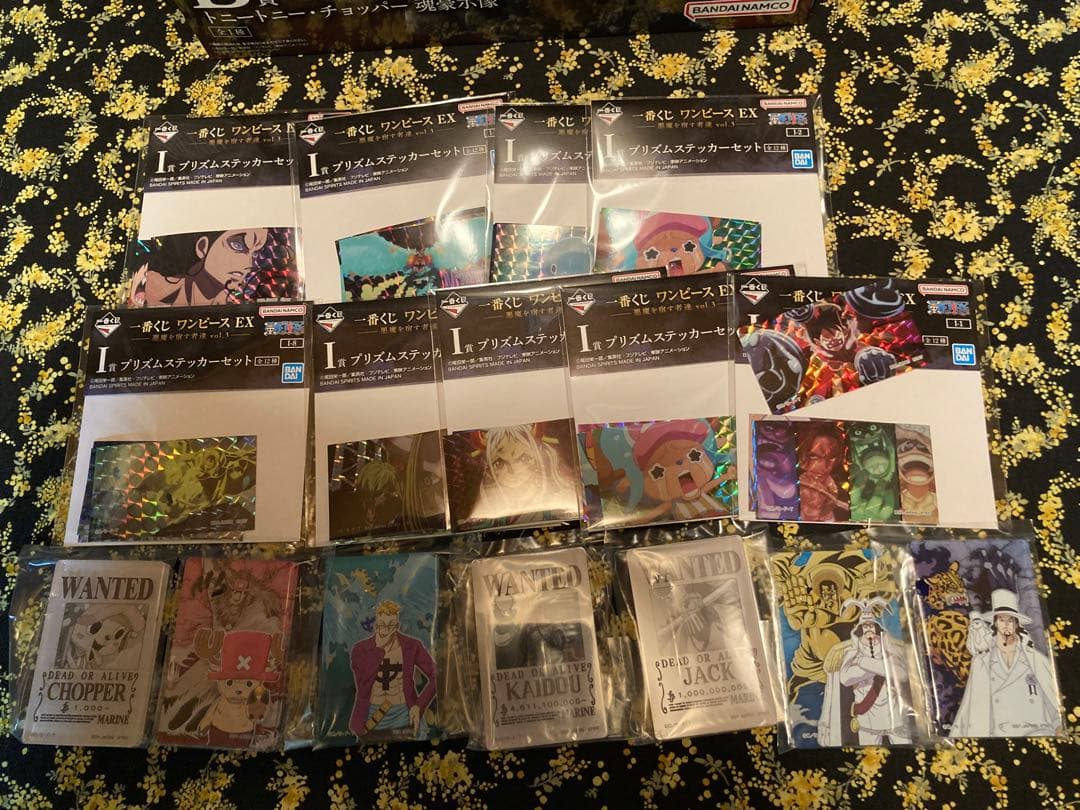 一番くじ ワンピース EX 悪魔を宿す者達 A賞B賞E賞　おまけ付き