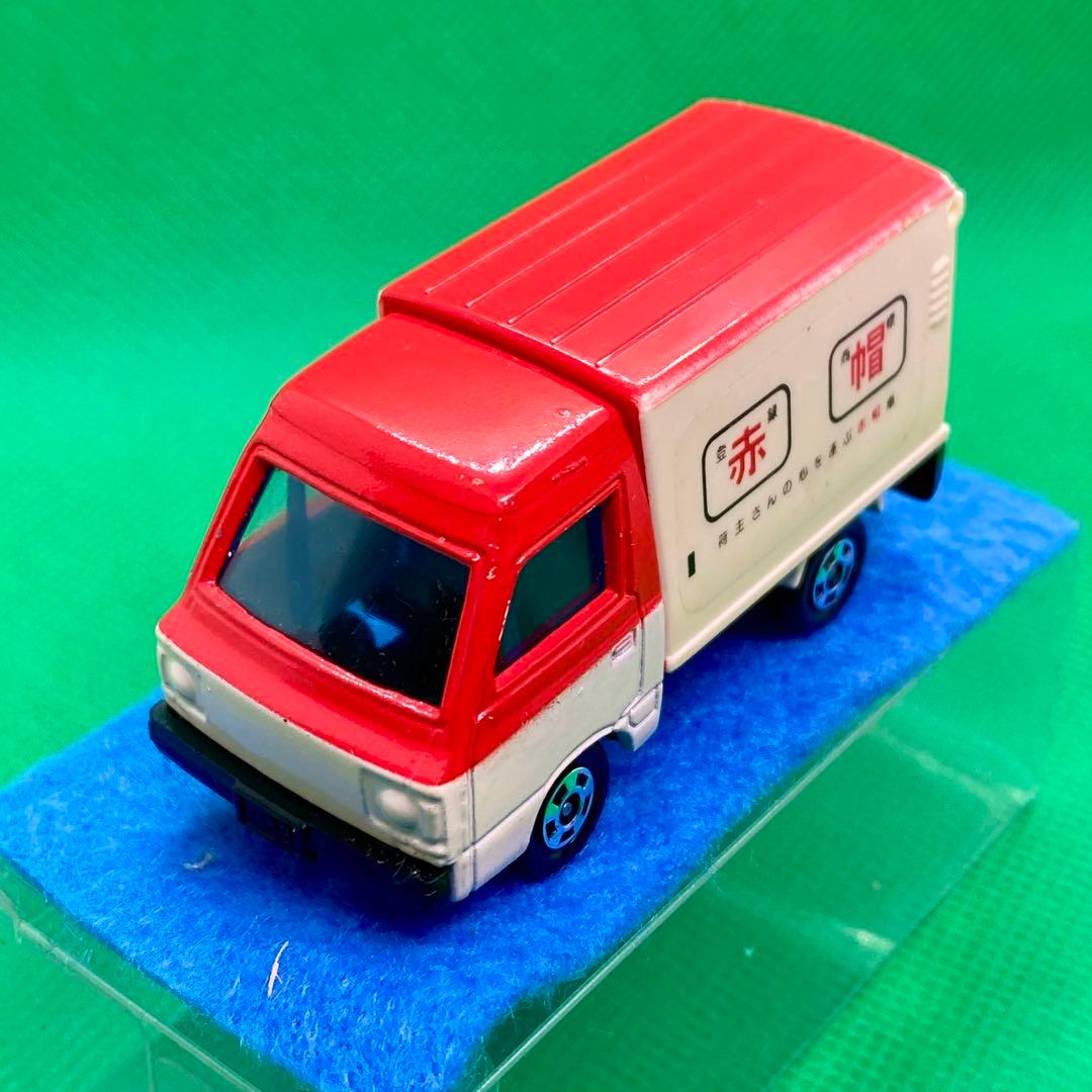 トミカ NO.31 スバルサンバー 赤帽/ハイルーフパネルバン 日本製