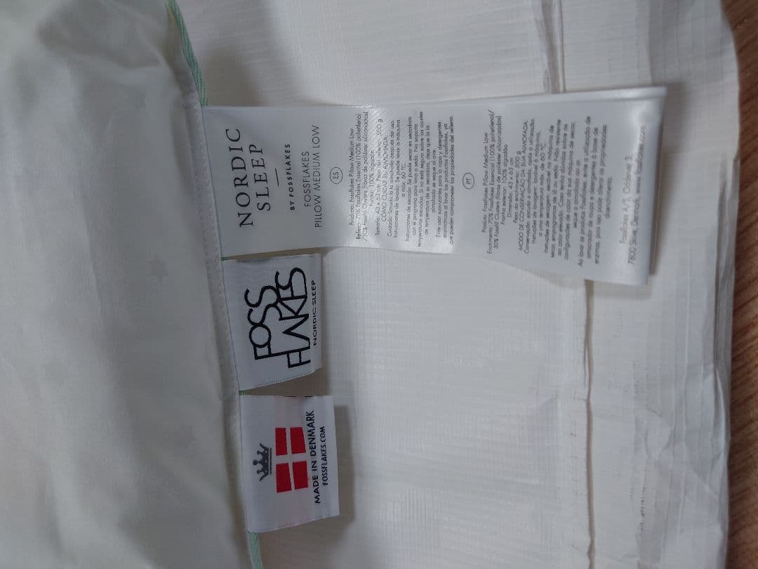 NORDIC SLEEP PILLOW MEDIUM LOW 43×63CM