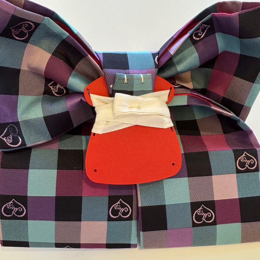 メゾピアノ　七五三　7才　帯　ブランド