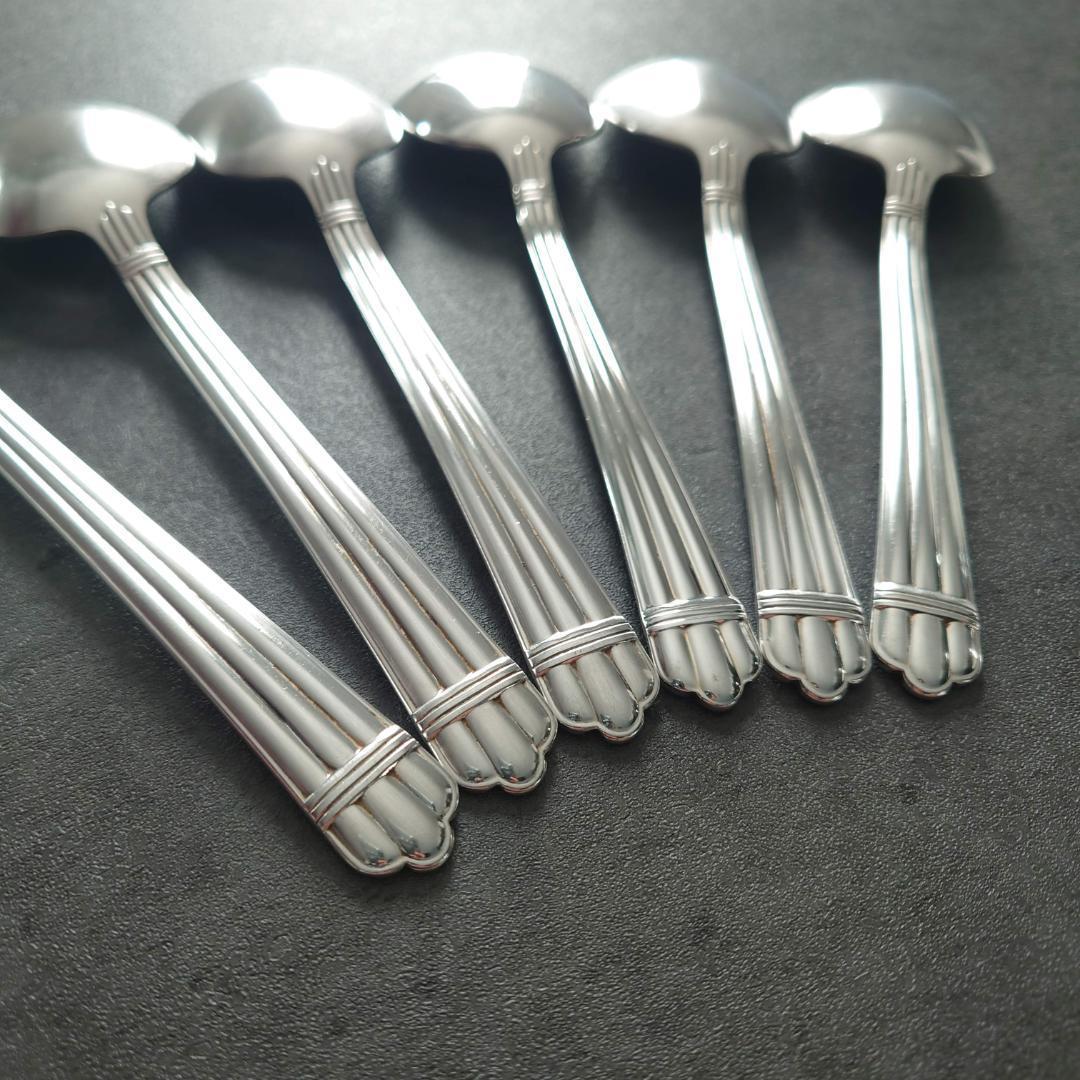 希少 クリストフル アリア コンソメスプーン 6点