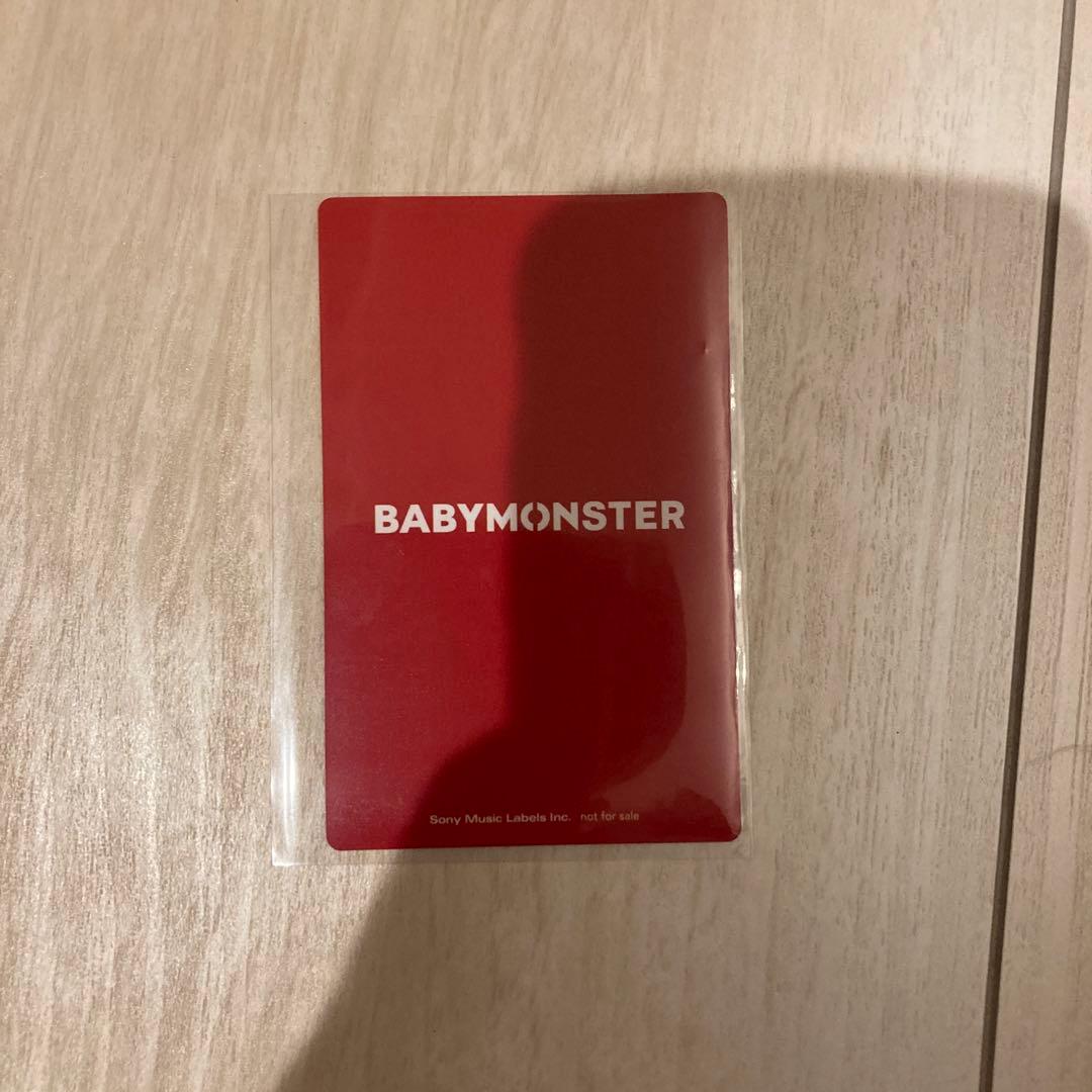 BABYMONSTER 会場限定 CD 購入特典 A トレカ アサ - メルカリ