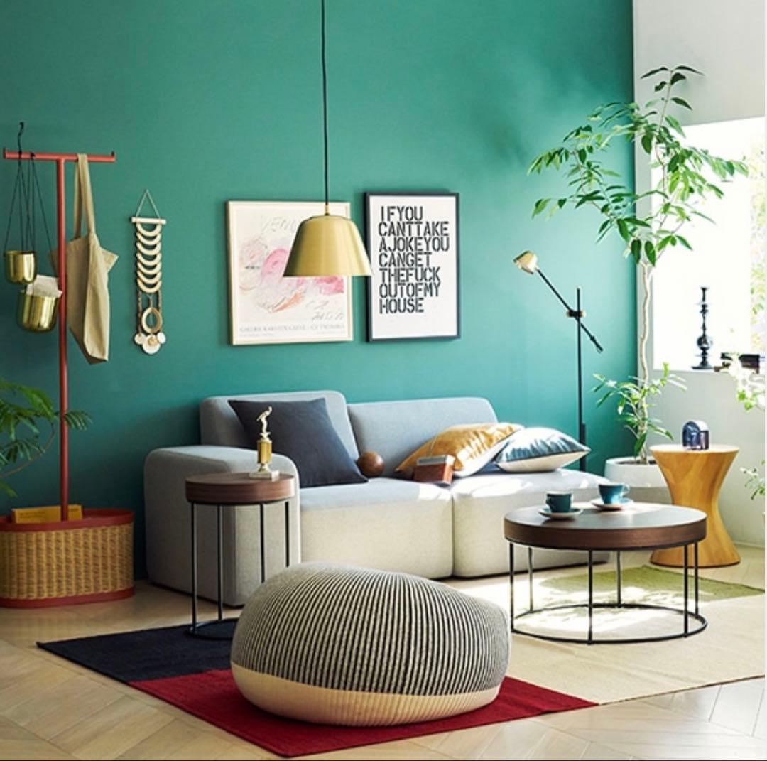 t*a様 無印良品　IDEE プーフ　PUUF White×Black MIX