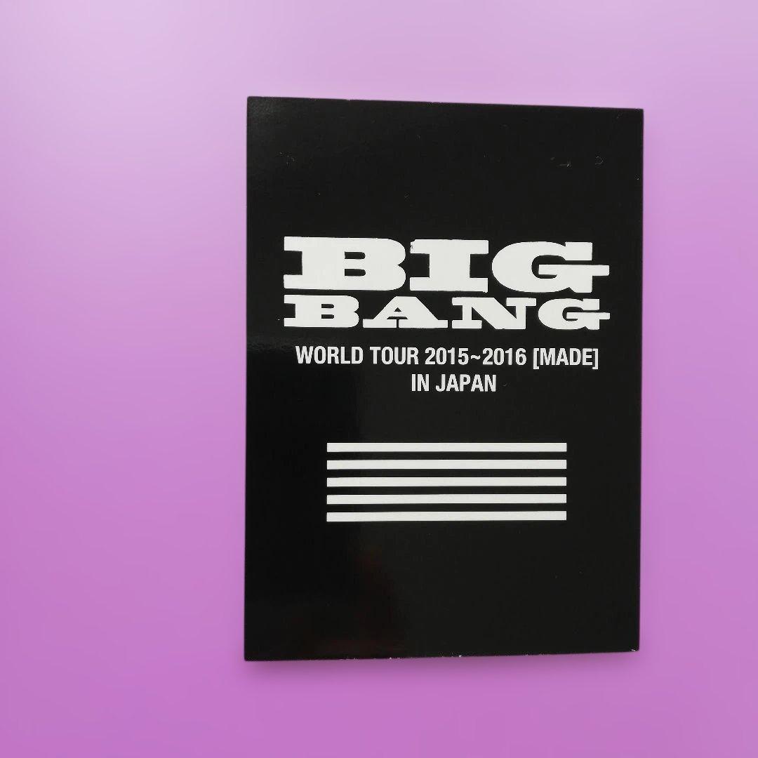 G-DragonカードBIG BANG WORLD TOUR 2015~2016