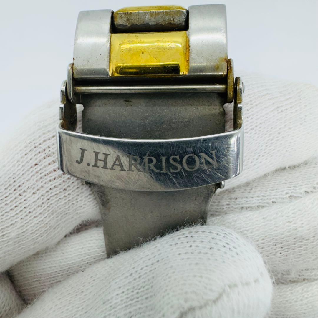 ✨J.HARRISON✨ジョン・ハリソン✨JH-023✨ブラック文字盤✨腕時計✨