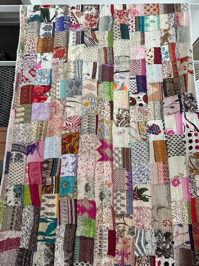 インド ラリーキルト カンタキルト ヴィンテージ パッチワーク