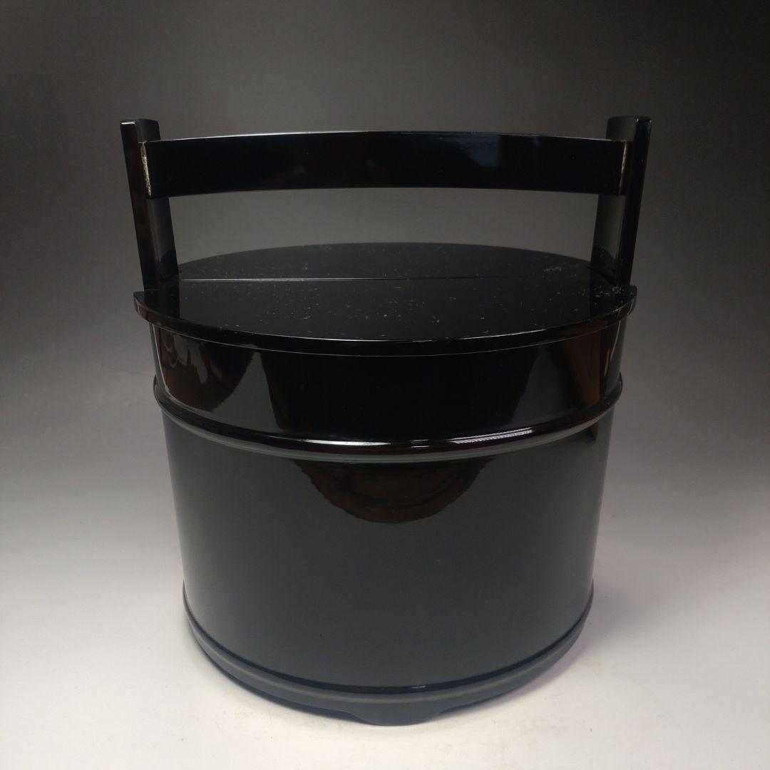 イ147 水指『輪島塗 茶平一斎』『真手桶水指 共箱』茶道具 - メルカリ