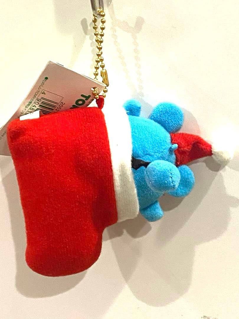 絶版当時物ポケモンオーナメントぬいぐるみ☆マリル/靴下タグ付•新品未