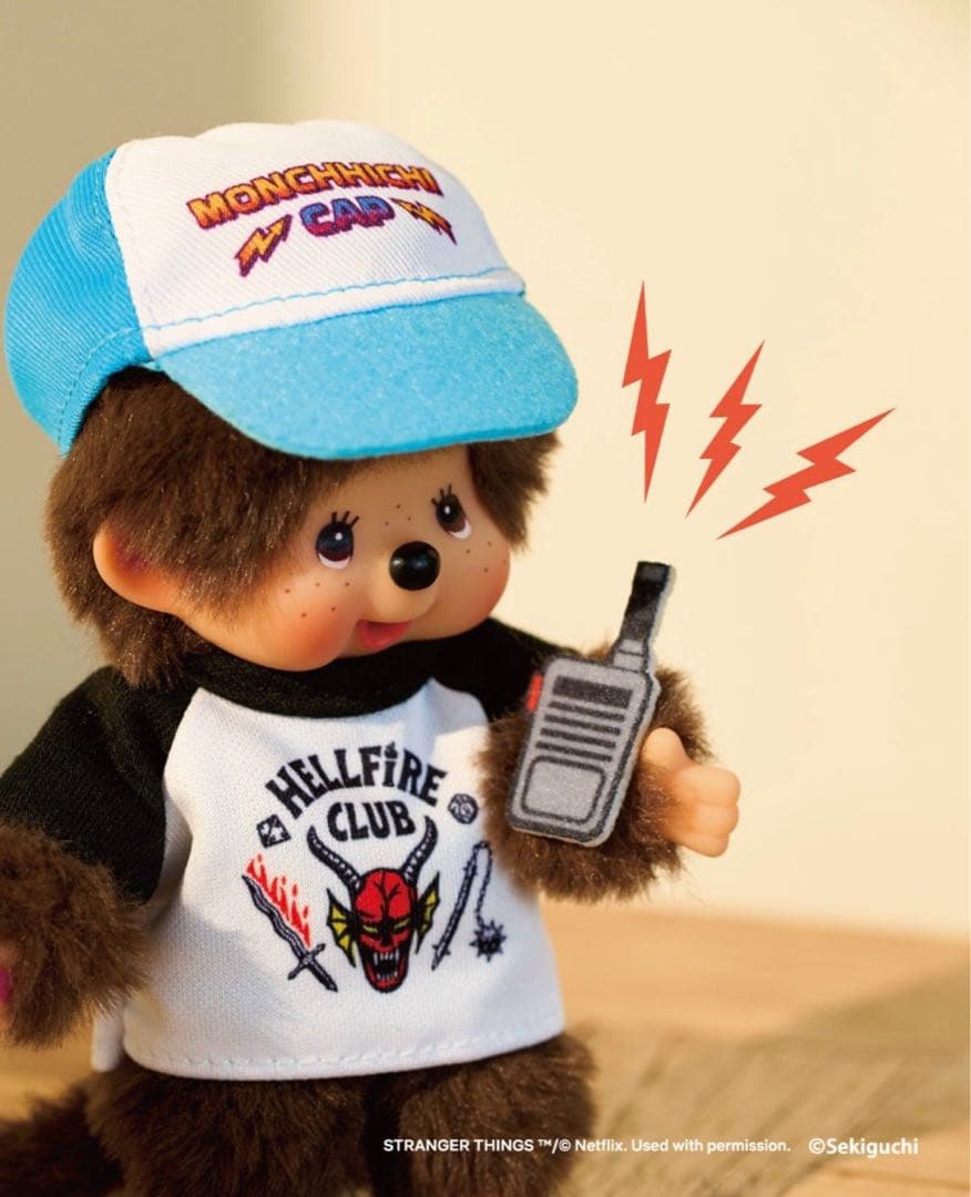 モンチッチ ストレンジャーシングス コラボ キーチェーン ぬいぐるみ 2