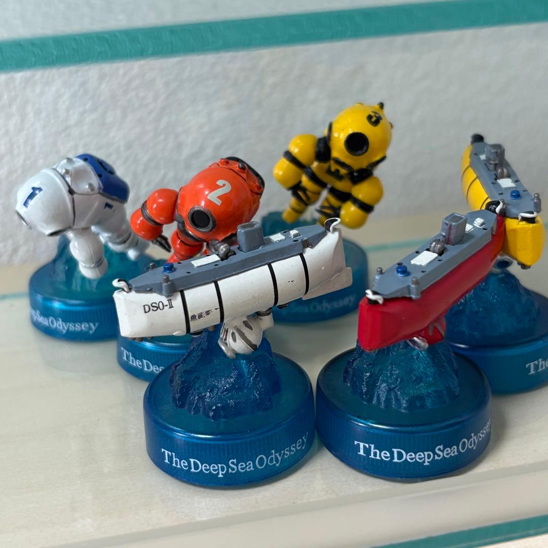 The Deep Sea Odyssey 海洋堂 深海生物 ボトルキャップ 希少