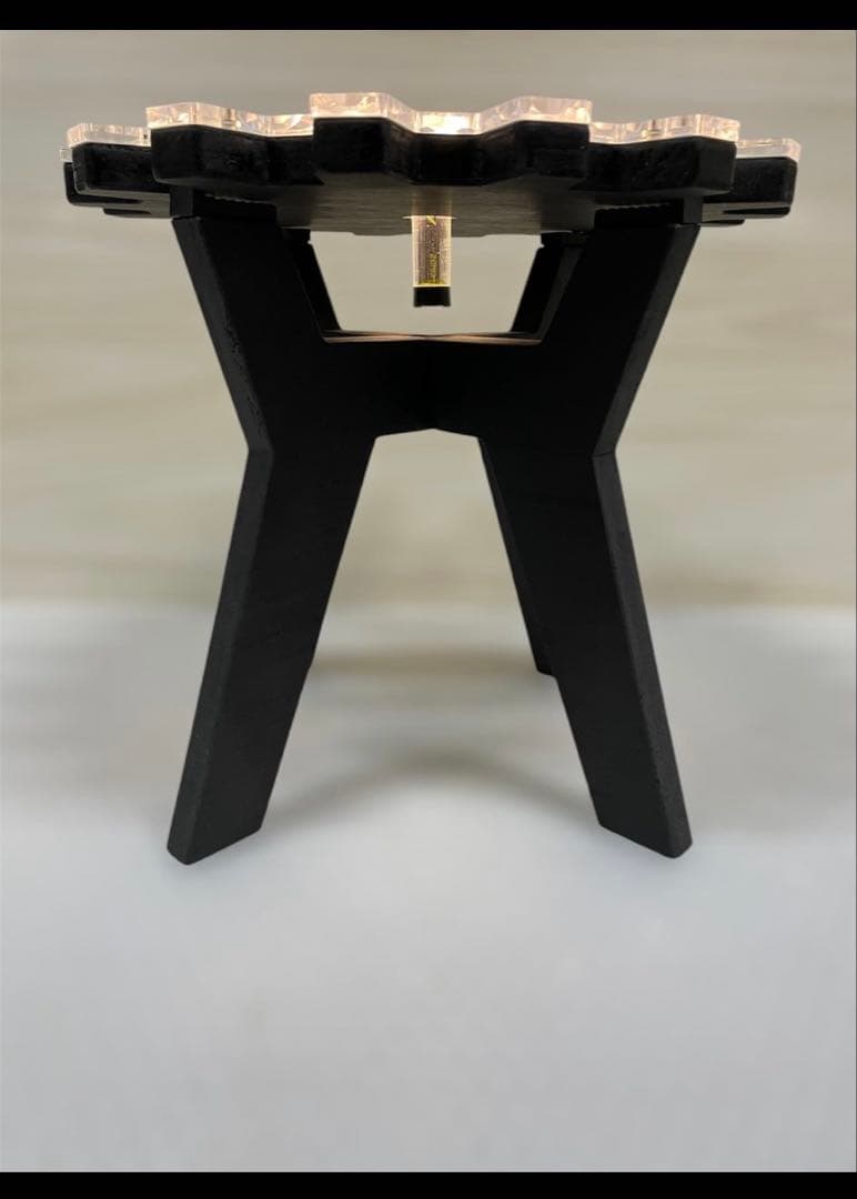 GGCrew 【GMT（サイドテーブル）】木脚 カレイドスコープ - メルカリ