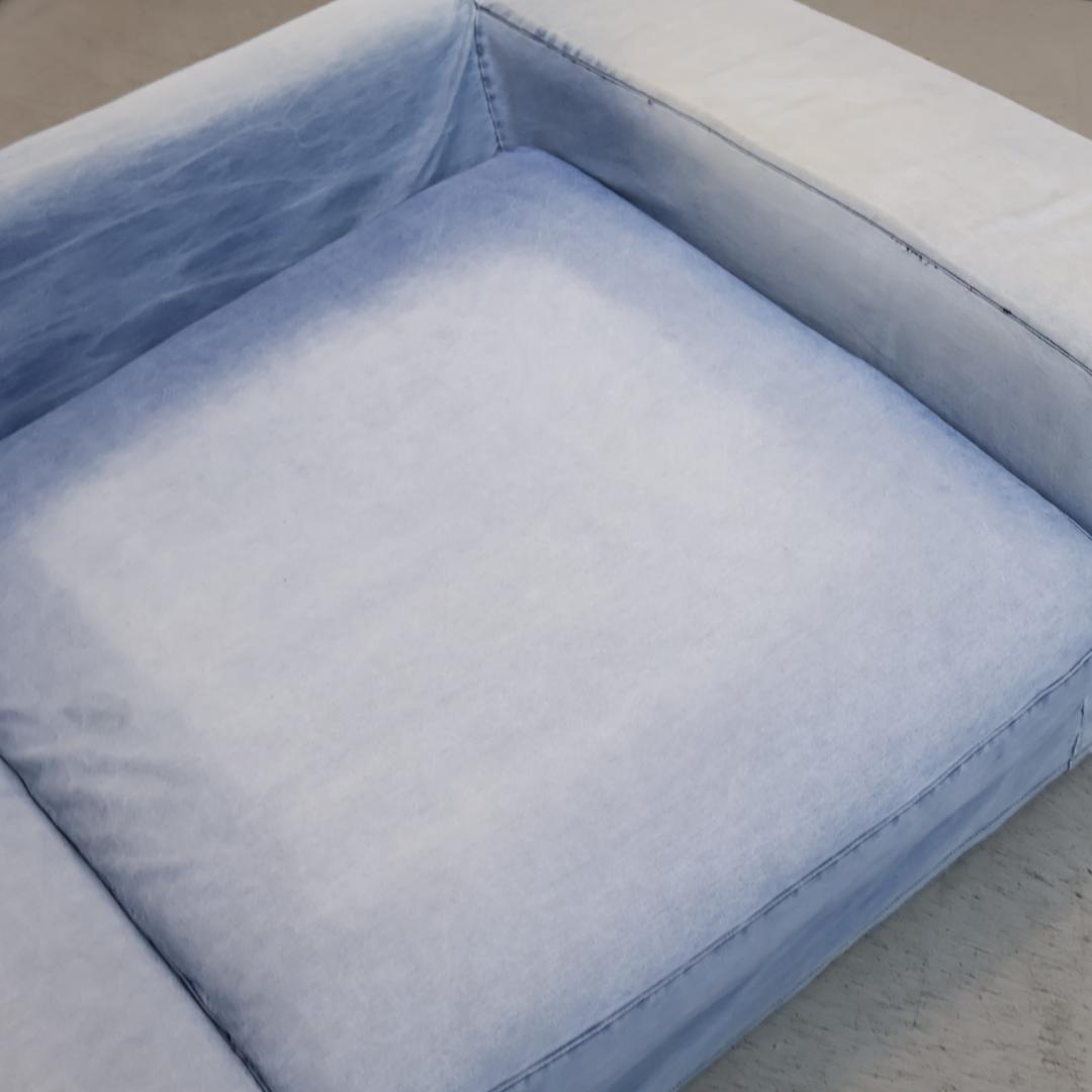 ジャーナルスタンダード FRANKLIN 2人掛けソファ デニム 2Pソファ