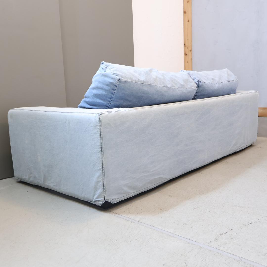 ジャーナルスタンダード FRANKLIN 2人掛けソファ デニム 2Pソファ