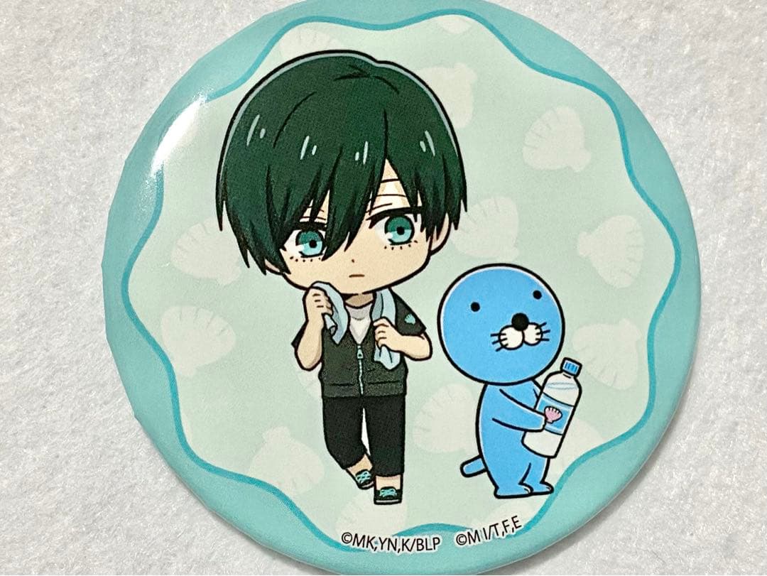 ブルーロック ブルロ TSUTAYA ぼのぼの 缶バッジ 糸師凛① - メルカリ