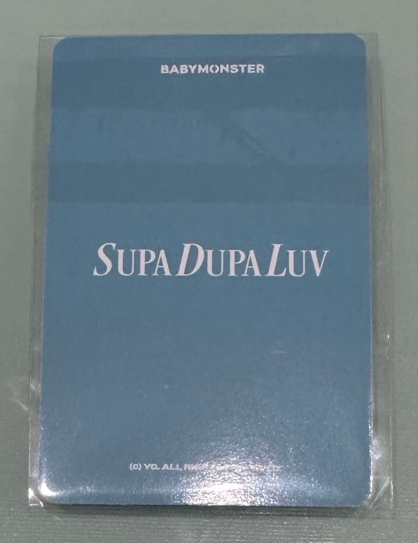 BABYMONSTER アヒョン SUPADUPALUV キーリング トレカ - メルカリ