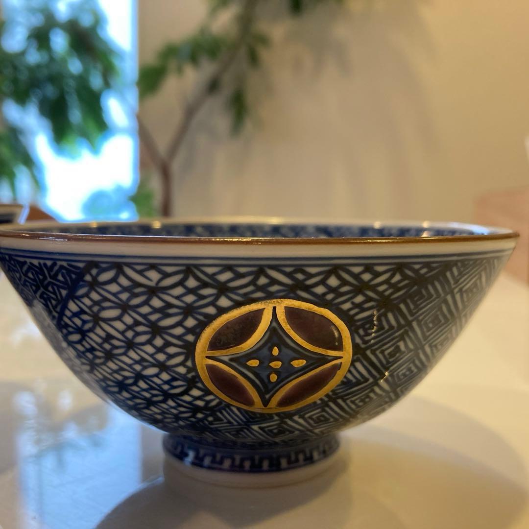 京都清水焼　平安春晃　夫婦茶碗