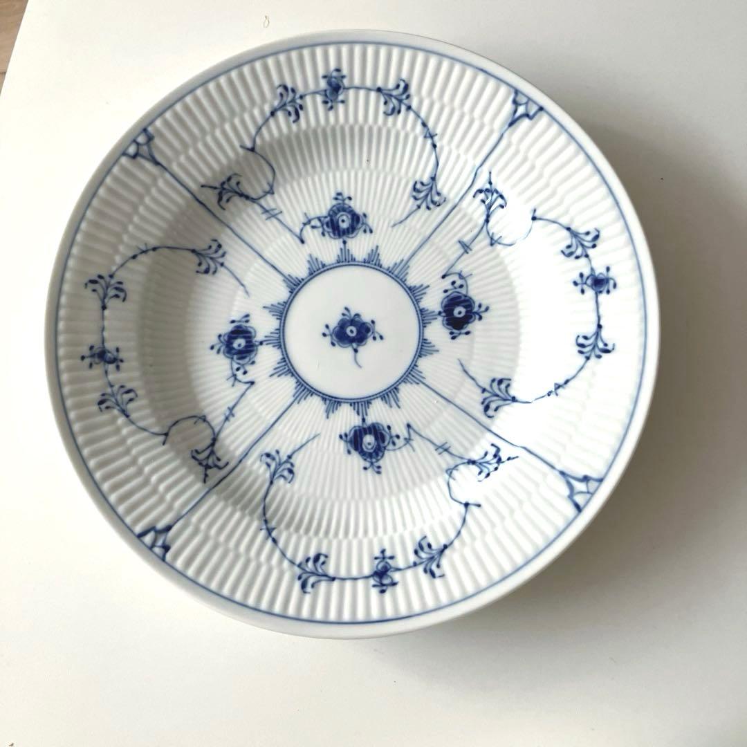 ロイヤルコペンハーゲン　ブルーフルーテッド プレイン 25 2枚セットで♪