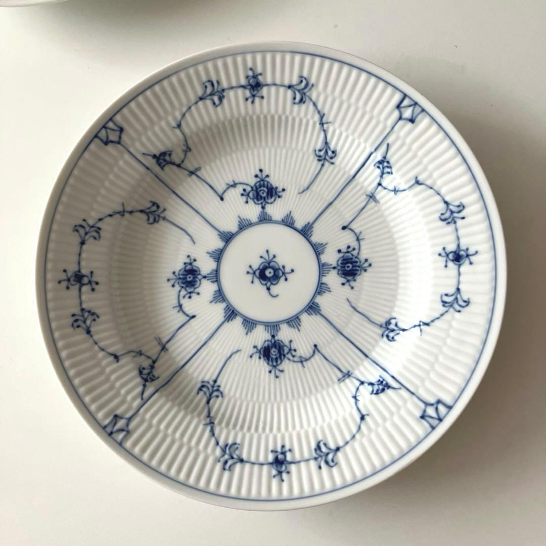 ロイヤルコペンハーゲン　ブルーフルーテッド プレイン 25 2枚セットで♪