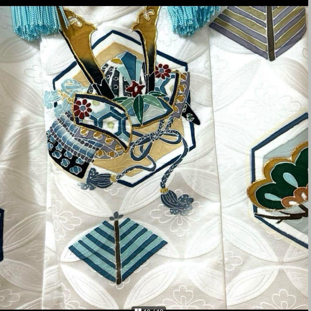 Auchan　　　3歳 男の子　　正絹被布単品