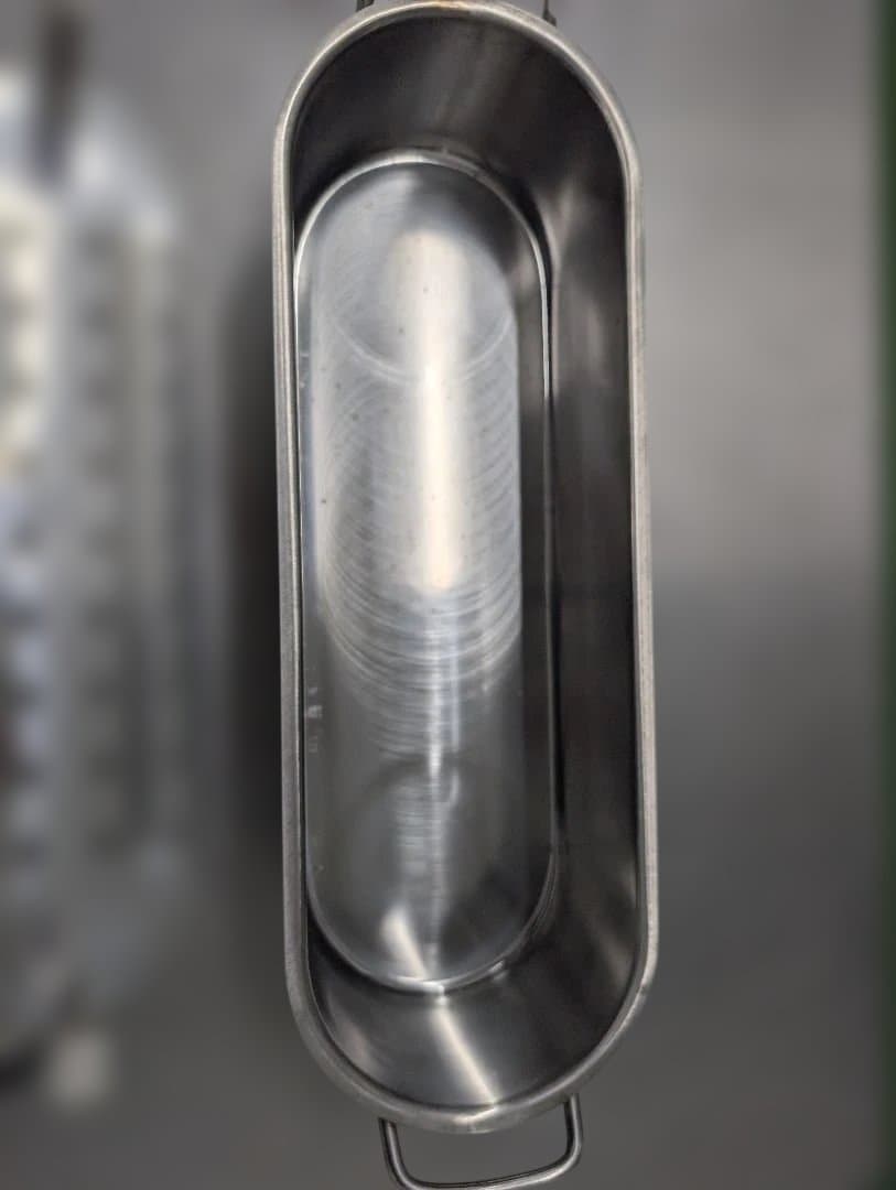 [美品]ステンレス製　魚蒸し器 Fish Poacher