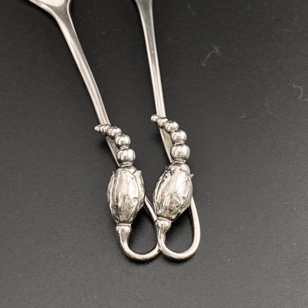 H220 ジョージジェンセン ブロッサム スターリング デミタススプーン