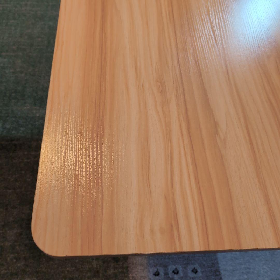 ガス圧無段階昇降式折りたたみテーブル 120x60cm 超美品