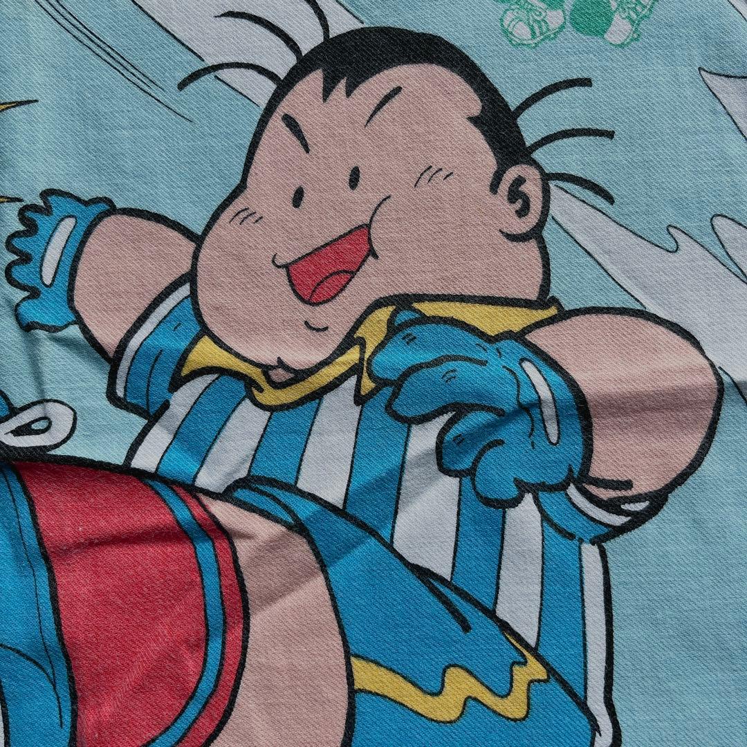 昭和 レトロ ハンカチ お弁当包み マット はぎれ キーパーやるきくん