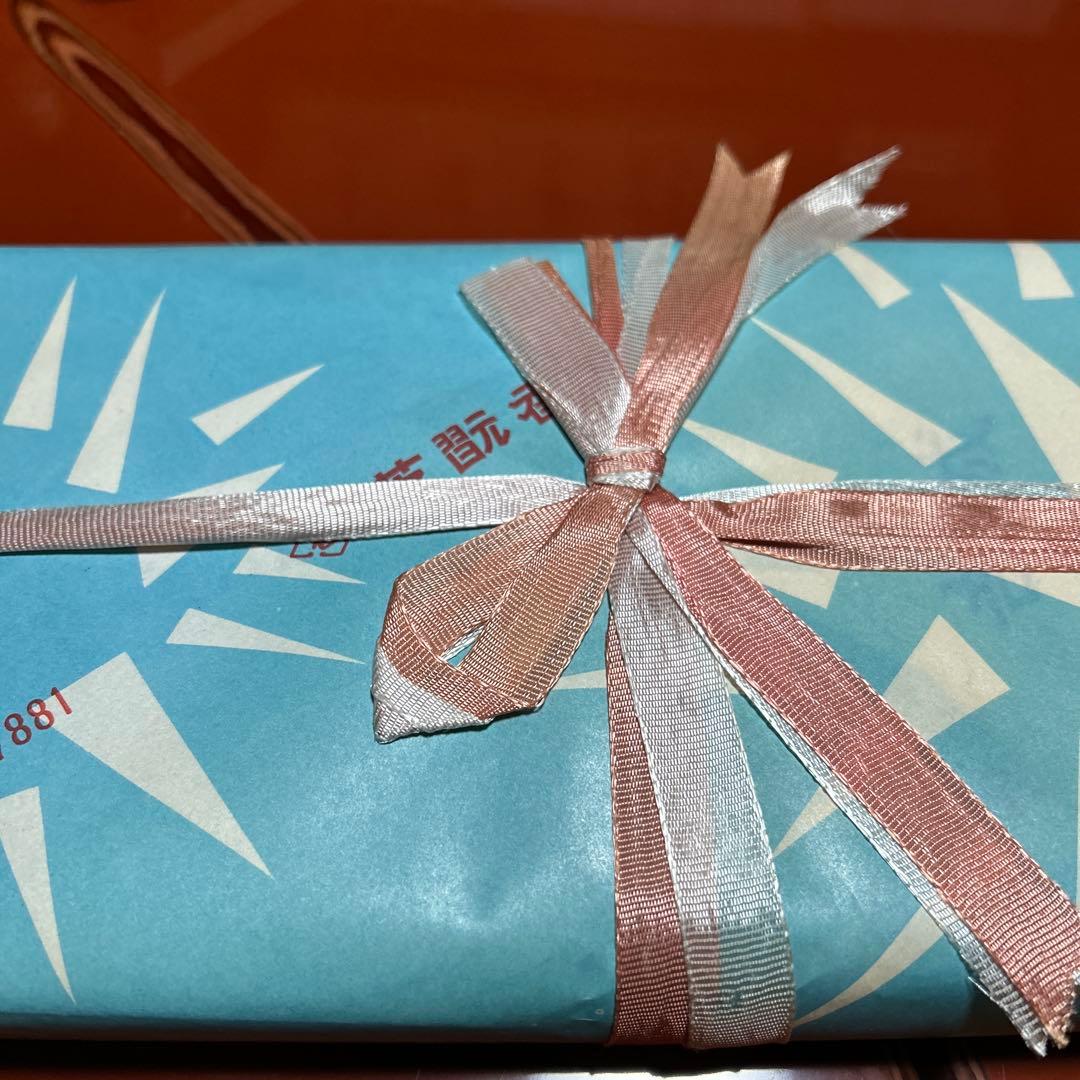 芝翫香　銀製　ストロースプン　貴重品　5本組　未使用品　ミニブラシ付き