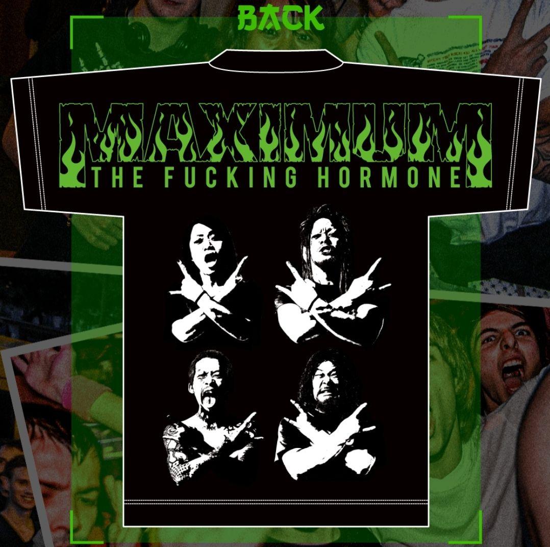 【マキシマム ザ ホルモン】海外の腹ペコ 公式再現Tシャツ XXL【新品未開封】