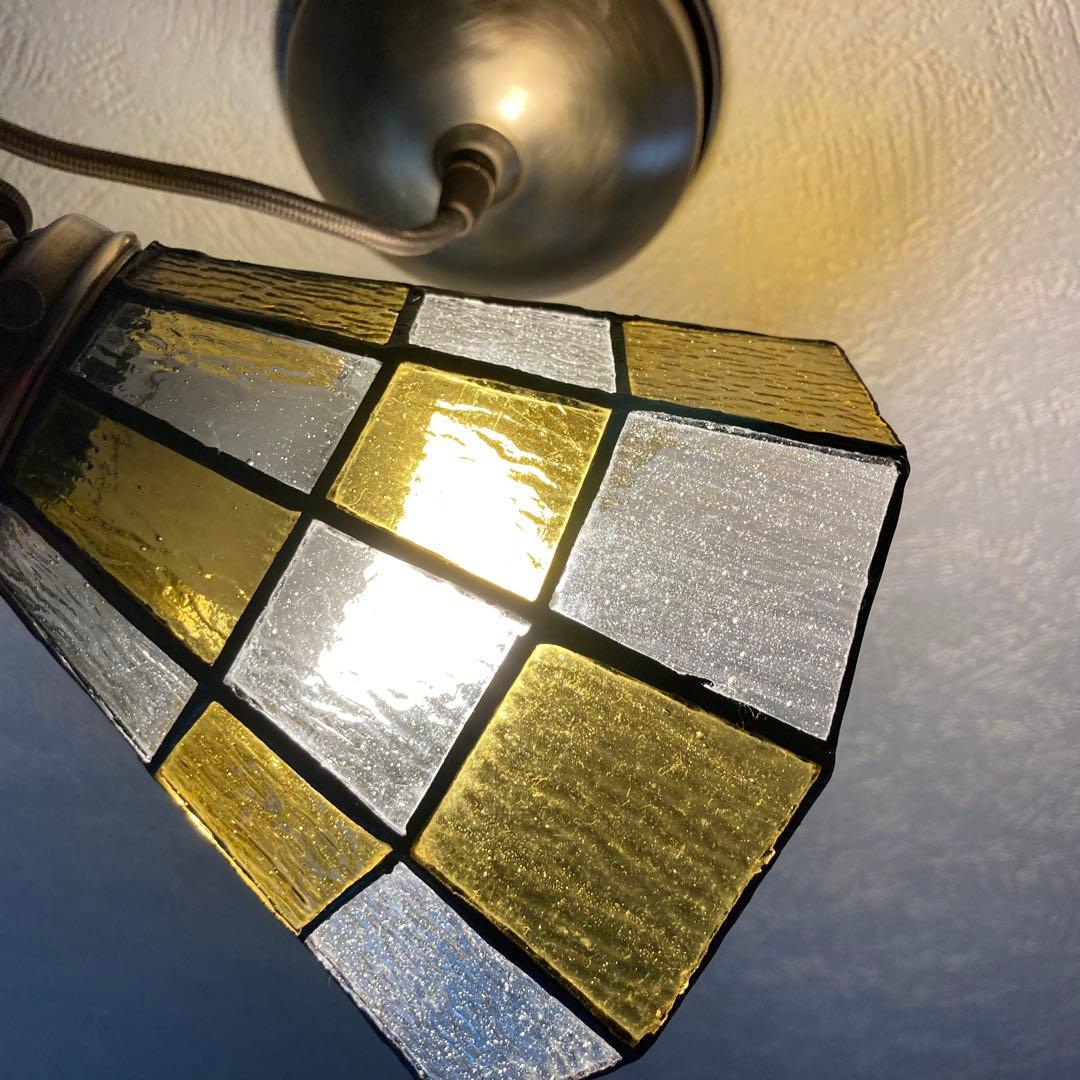 希少 ART WORK STUDIO ステンドグラス ペンダントライト