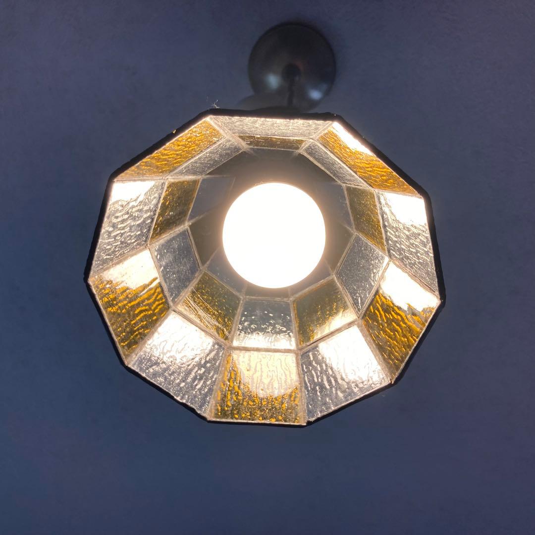 希少 ART WORK STUDIO ステンドグラス ペンダントライト